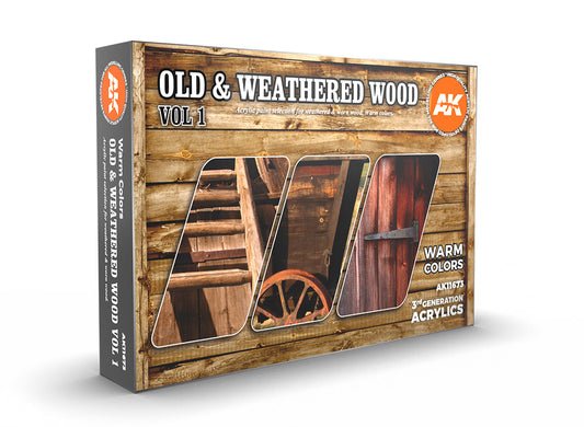 Old & Weathered Wood Vol 1 (Warm Colours)