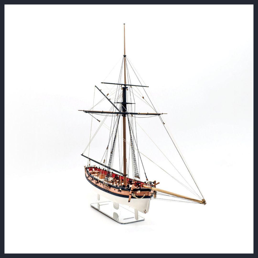 amateur model boat kit front side