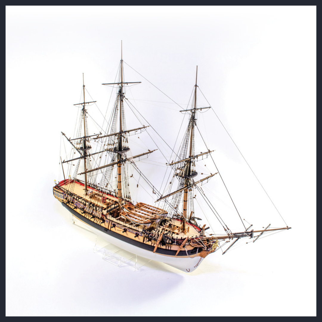 advanced model ship kit front side