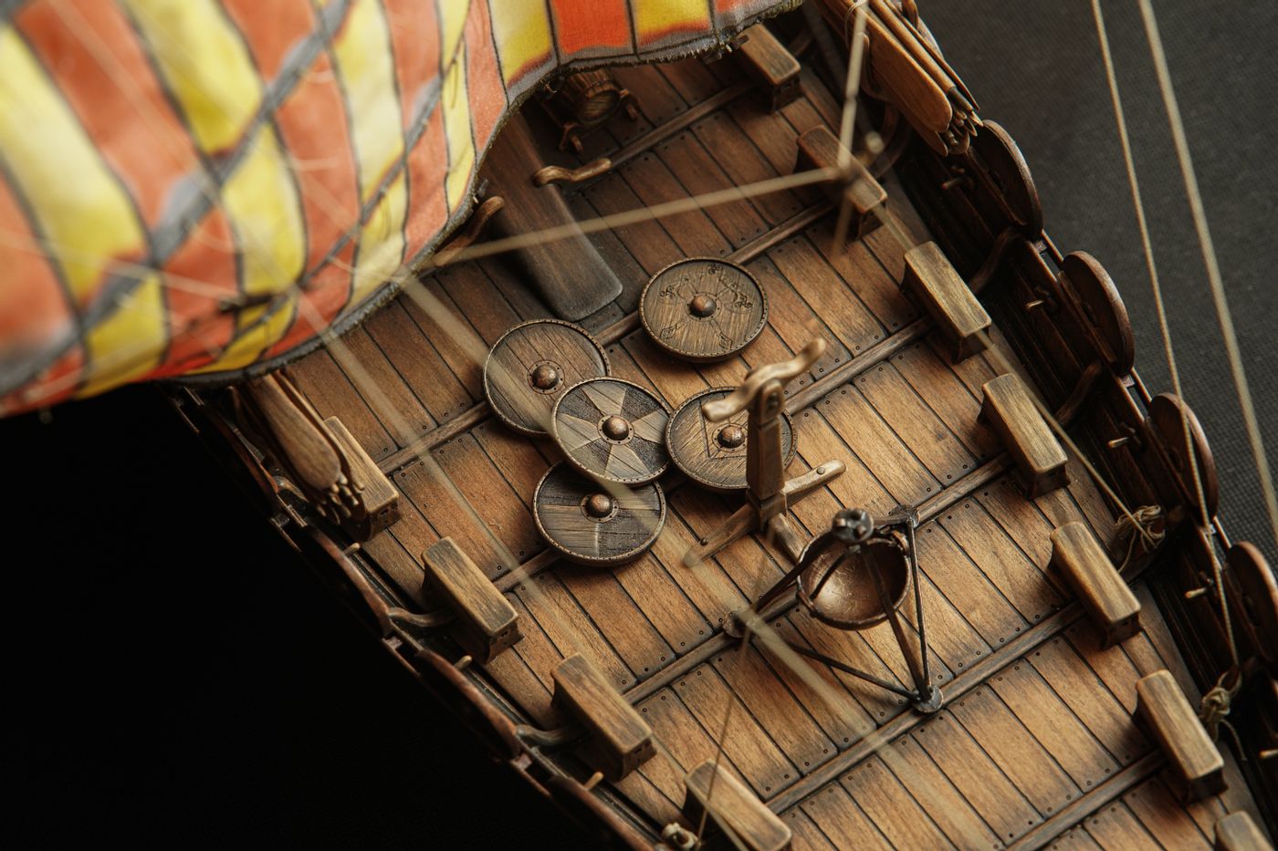 The Viking ship "Oseberg" Version 3 - 1:25th Scale (Ships of Pavel Nikitin)