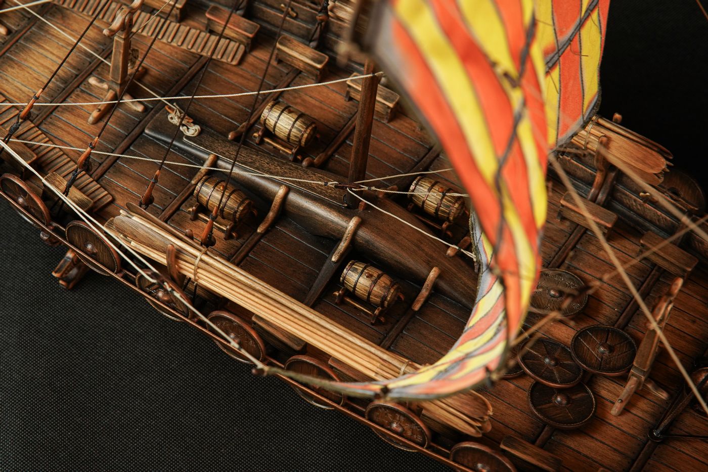 The Viking ship "Oseberg" Version 3 - 1:25th Scale (Ships of Pavel Nikitin)