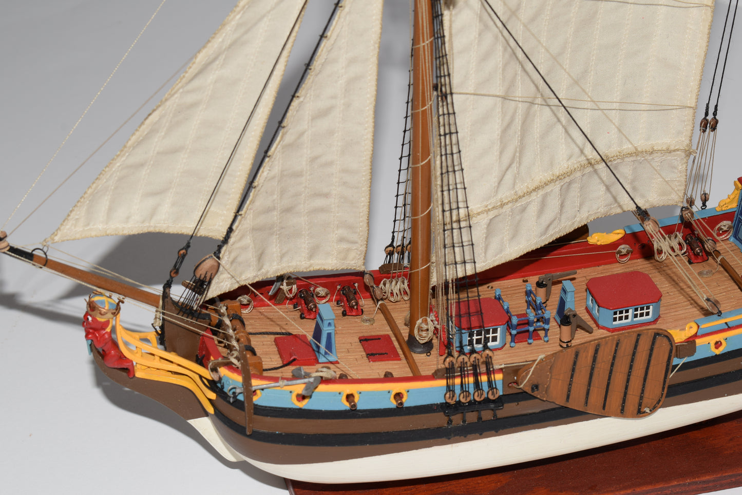 HiSModel Statenjacht Utrecht 1:72 (Plastic Injection Moulded Parts) – Original 17th Century Version