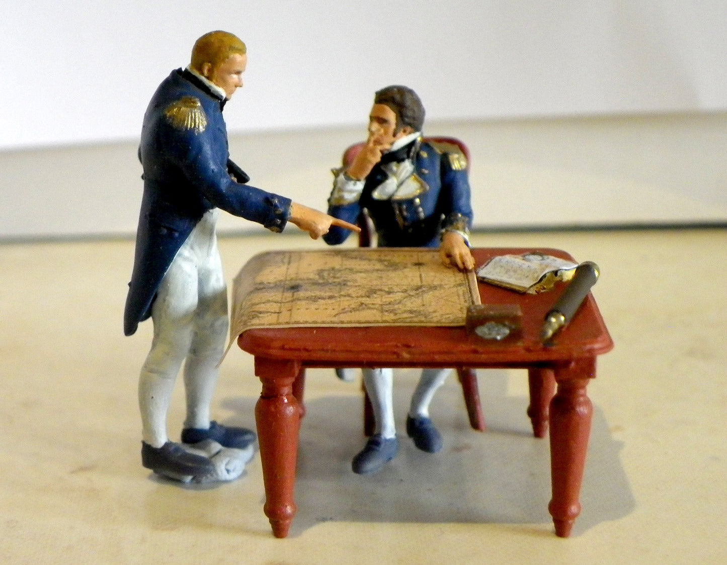 Officers at Table