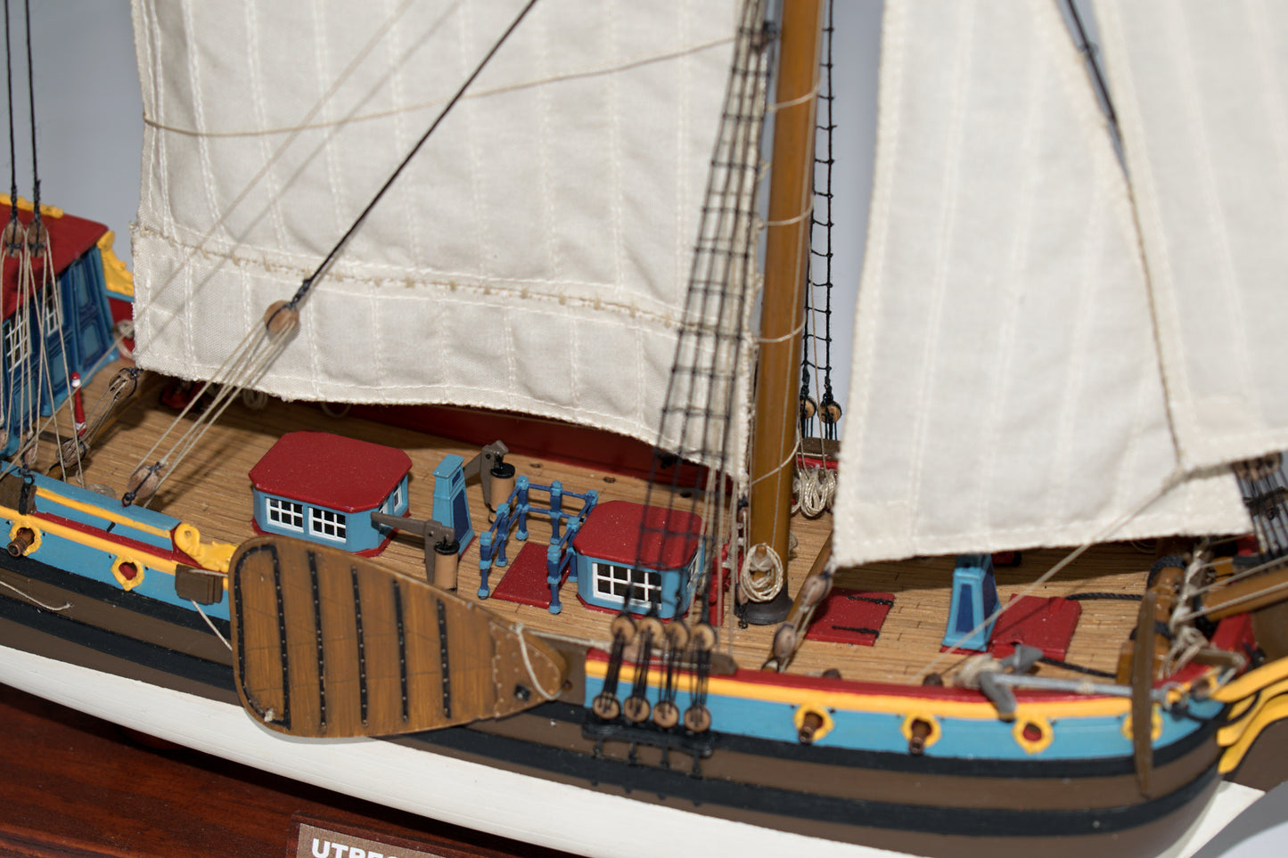 HiSModel Statenjacht Utrecht 1:72 (Plastic Injection Moulded Parts) – Original 17th Century Version