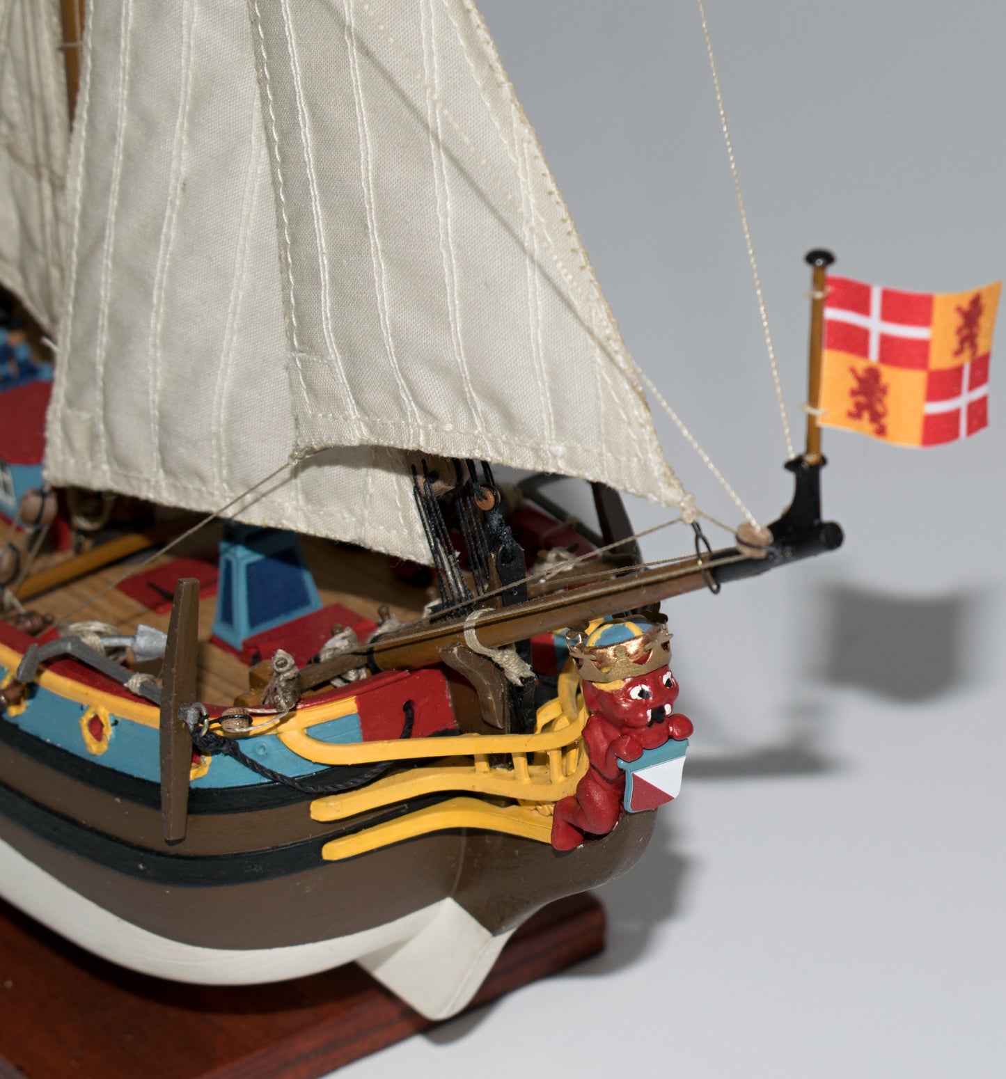 HiSModel Statenjacht Utrecht 1:72 (Plastic Injection Moulded Parts) – Original 17th Century Version