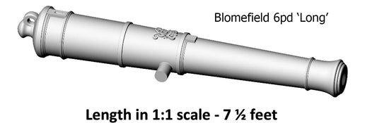 Cannon Carriage and gun sets (Blomefield)